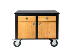 Der Merklinger Outdoor Modul "Vroni" (2 Schubladen + 2 Türen M. Ablage)