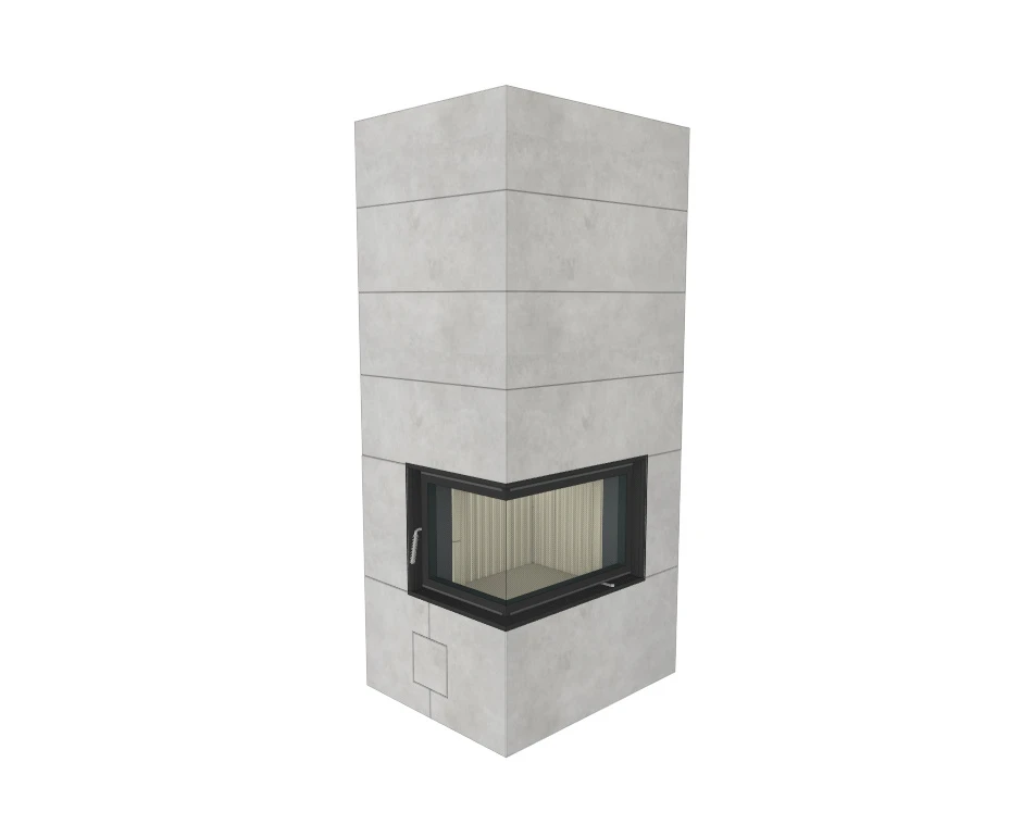 Grundofen Brunner BSG 02 MSS Modul Speicher Stein Set Aufgesetzt, Hoch – Bild 2