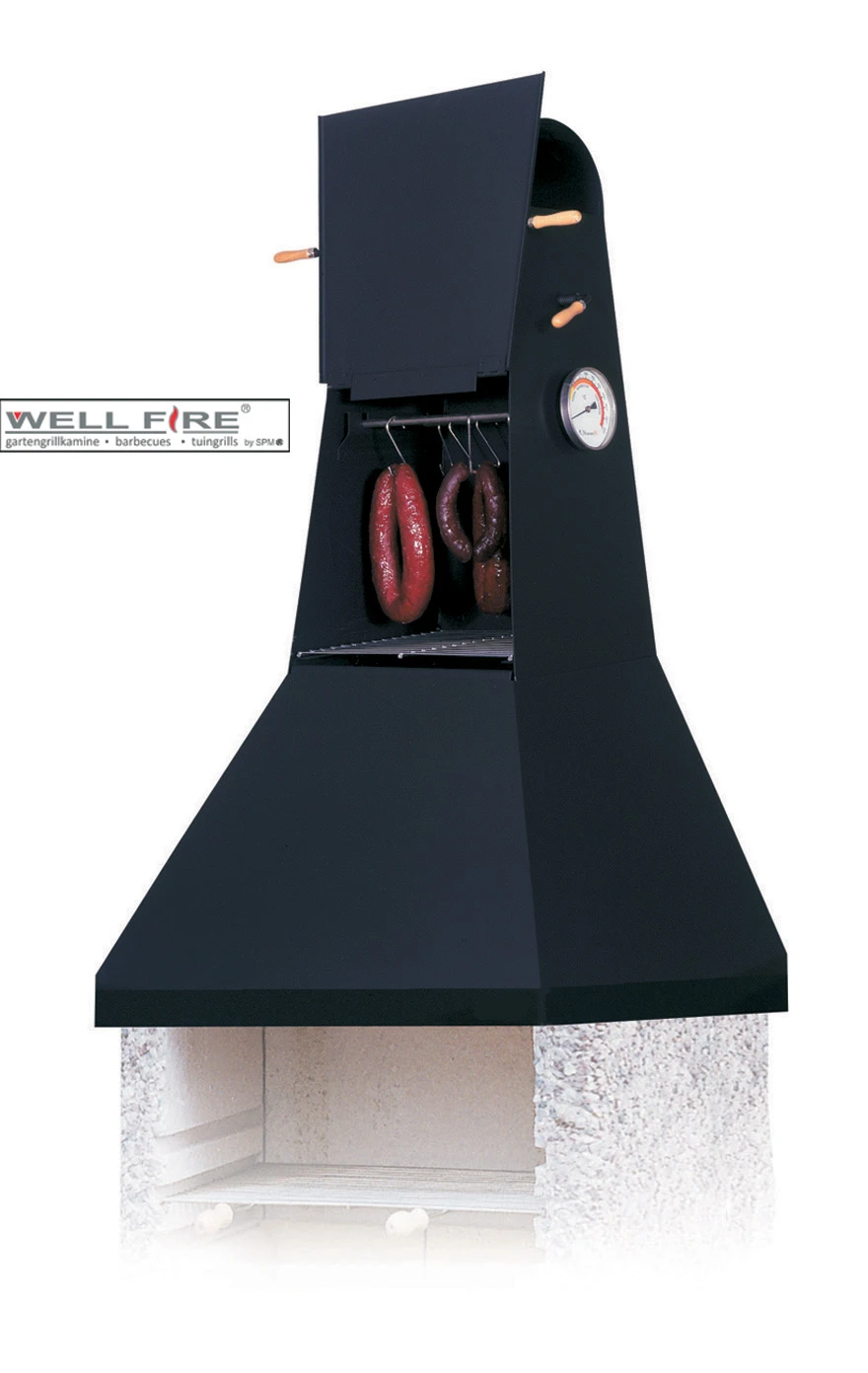 Grillkamin Wellfire PARTY QUATTRO 4 In 1 Mit Stahlhaube - Image 4