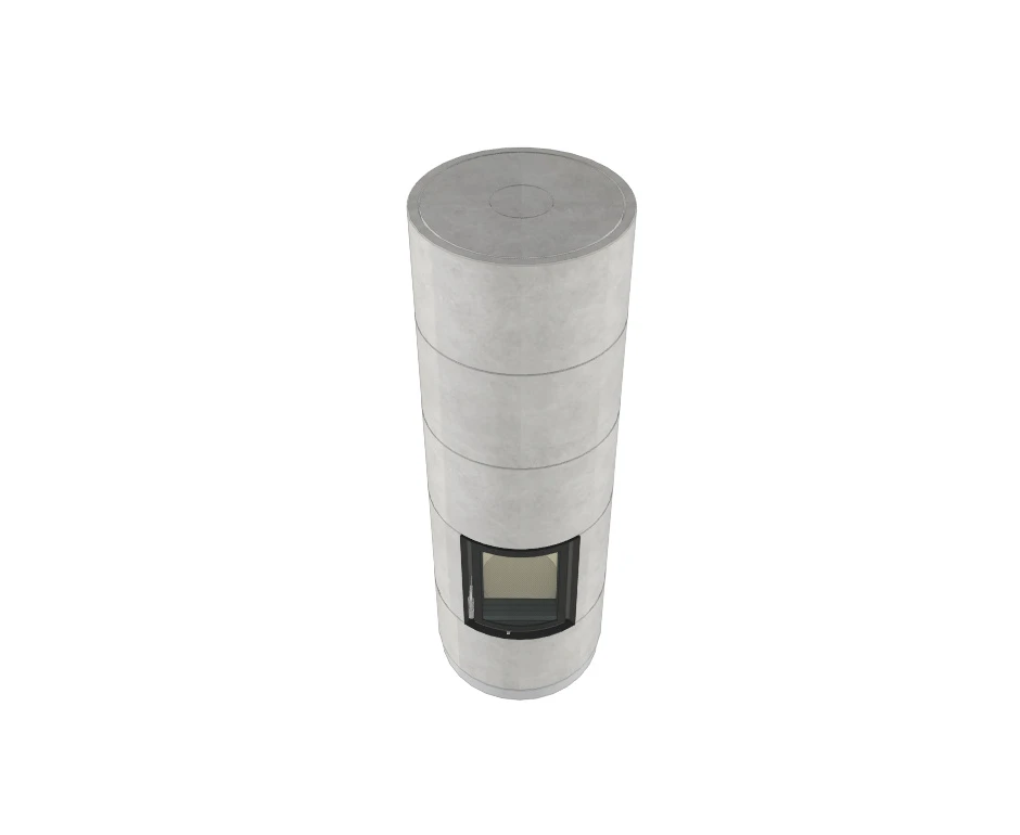 Brunner Klein-Speicherofen KSO 33r Mit Wärmebetonverkleidung – Bild 3