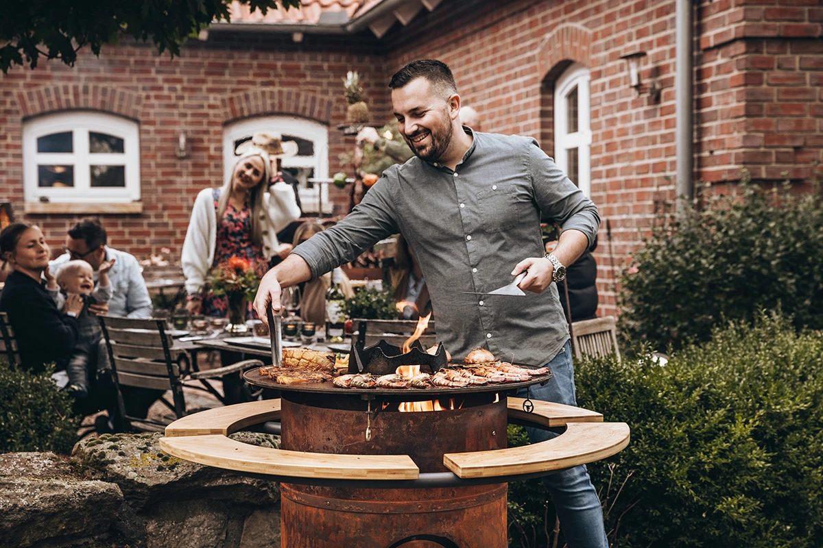 MOESTA-BBQ Bandit FirePlace Inkl. Blackwood Ablagen Und BBQ-Disk - Image 3