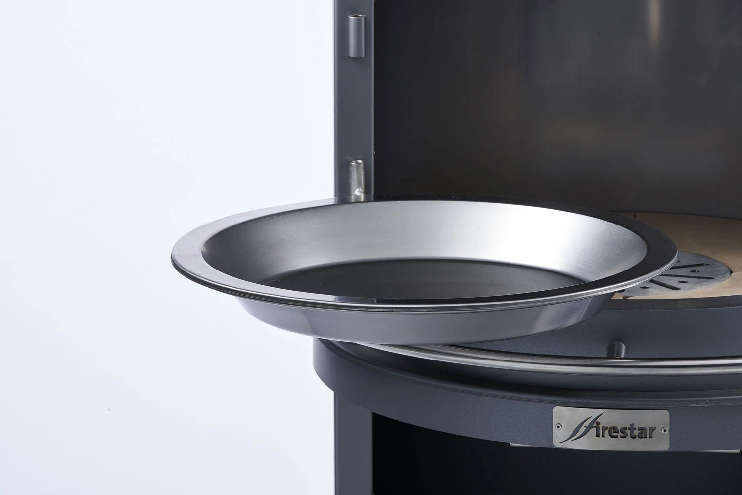 Wok Pfanne Edelstahl Grillkamin Firestar CLASSIC 700