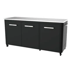 Cozze Outdoor Tisch 3 Türen 180x60x90 Cm