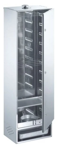 Peetz Räucherofen 770 Mit Tür Inkl. Grundausstattung, Edelstahl