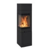 Kaminofen Nordpeis QUADRO 2 Schwarz, 6 KW