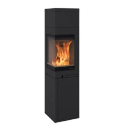 Kaminofen Nordpeis QUADRO 3 Schwarz, 6 KW