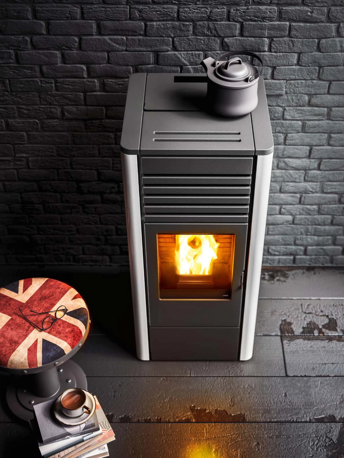 Pelletofen MCZ MAGGIE Comfort Air S1, 10 KW - Image 5