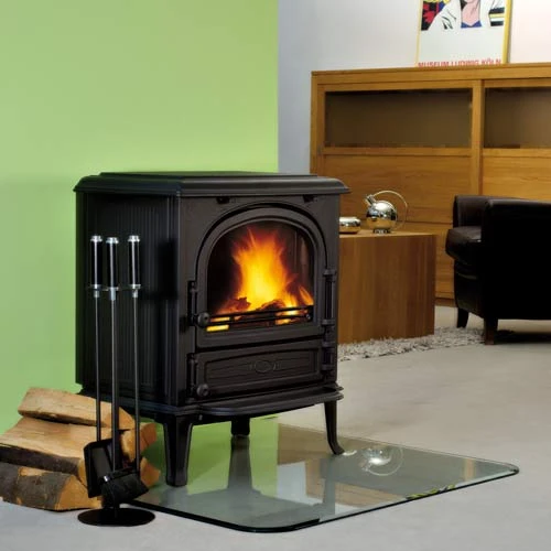 Kaminofen Leda ANTIGUA Schwarz, 9 KW - Image 5