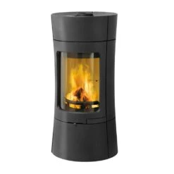 Kaminofen Leda VISPA Schwarz, 6 KW