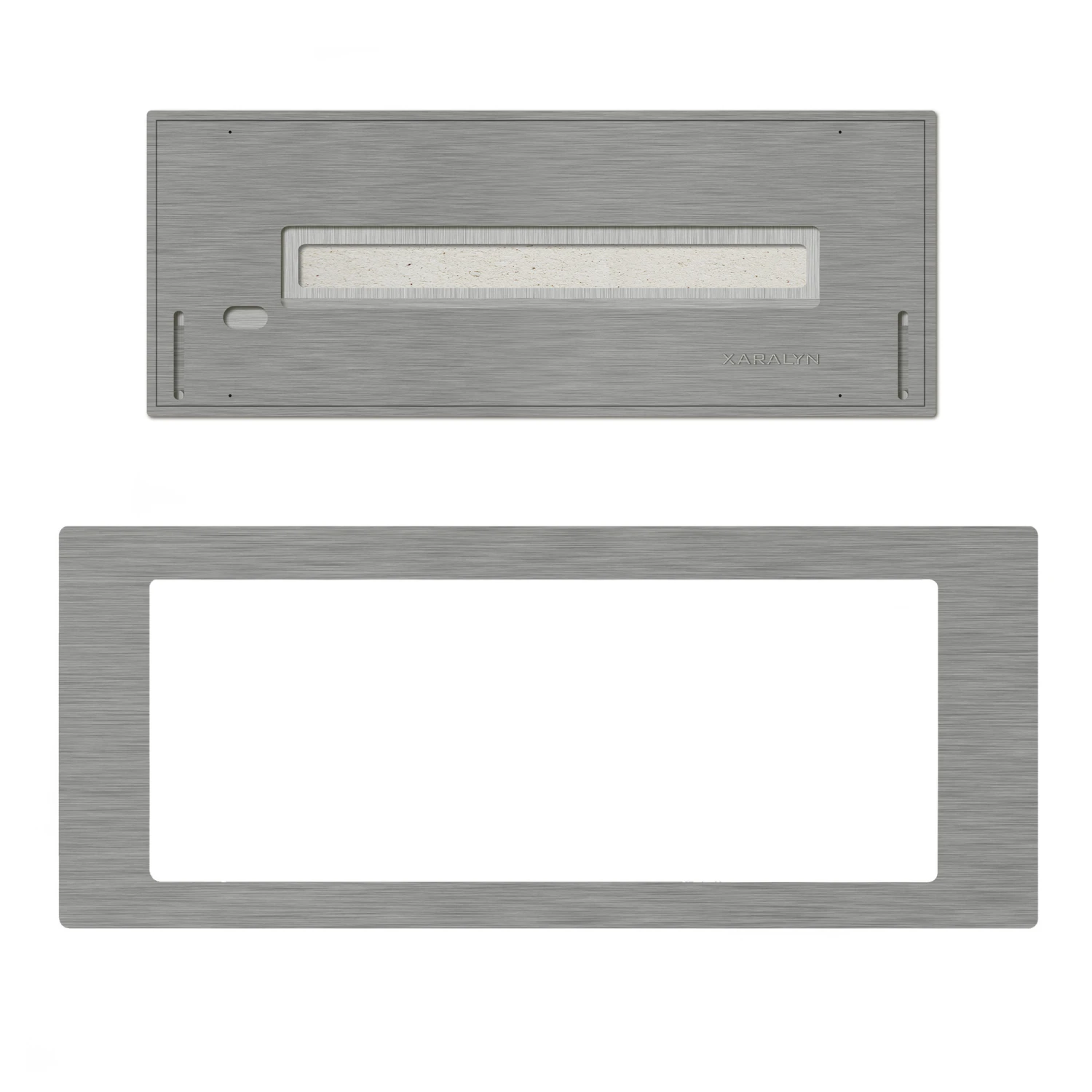 Einbauprofil L Mit Bio Ethanol Brenner Silber Xaralyn - Image 3