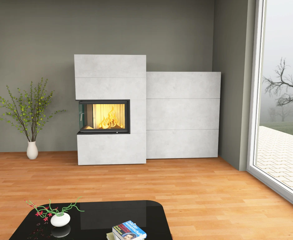 Grundofen Brunner BSG 02 Modul Speicher Stein Nebenstehend, Niedrig – Bild 7