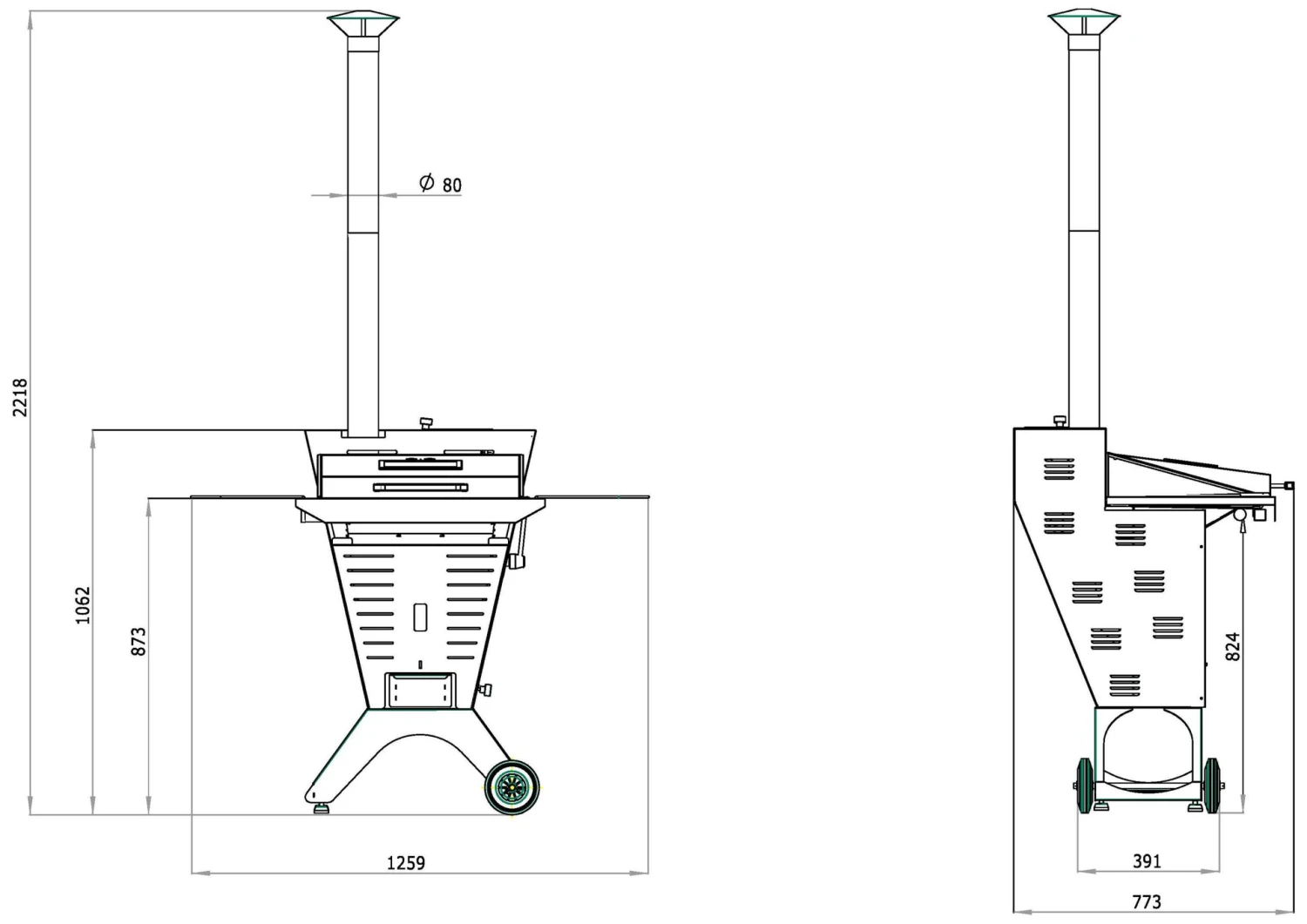 Pelletgrill Wamsler Basic - Image 4