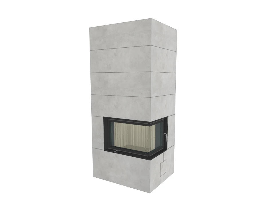 Grundofen Brunner BSG 02 MSS Modul Speicher Stein Set Aufgesetzt, Hoch