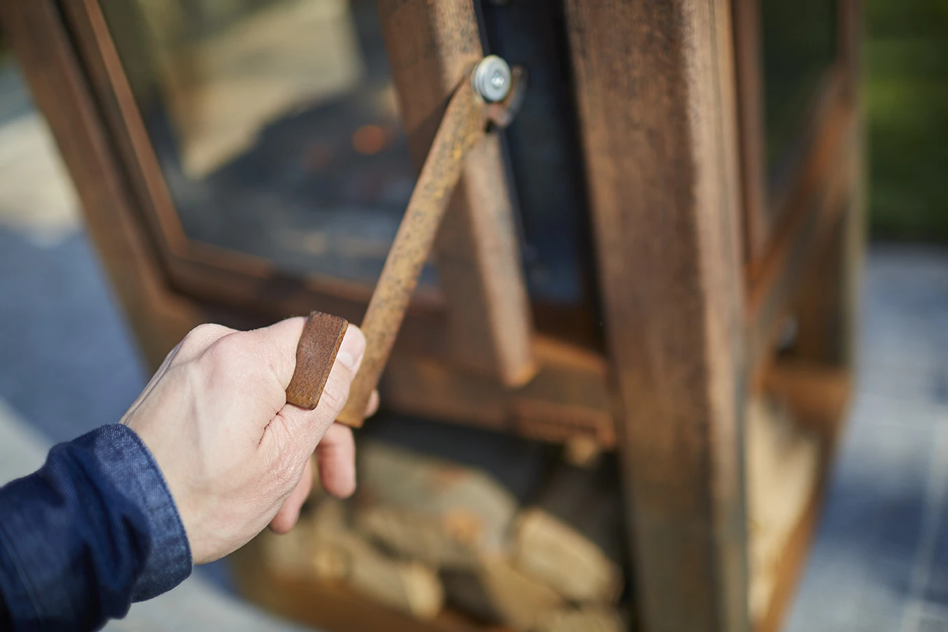 Terrassenkamin Cortenstahl RB73 QUARUBA L - Image 6