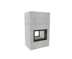 Kaminbausatz Brunner Systemkamin BSK 08 Kompakt Kamin Tunnel, 11 KW