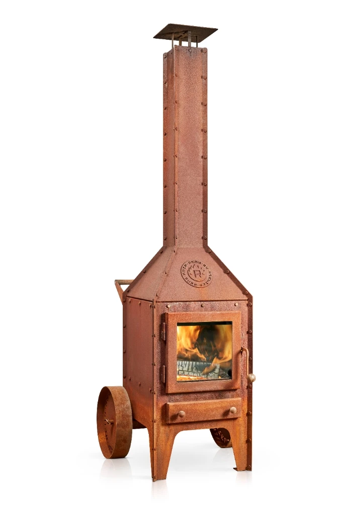 Terrassenkamin Cortenstahl RB73 BIJUGA – Bild 2