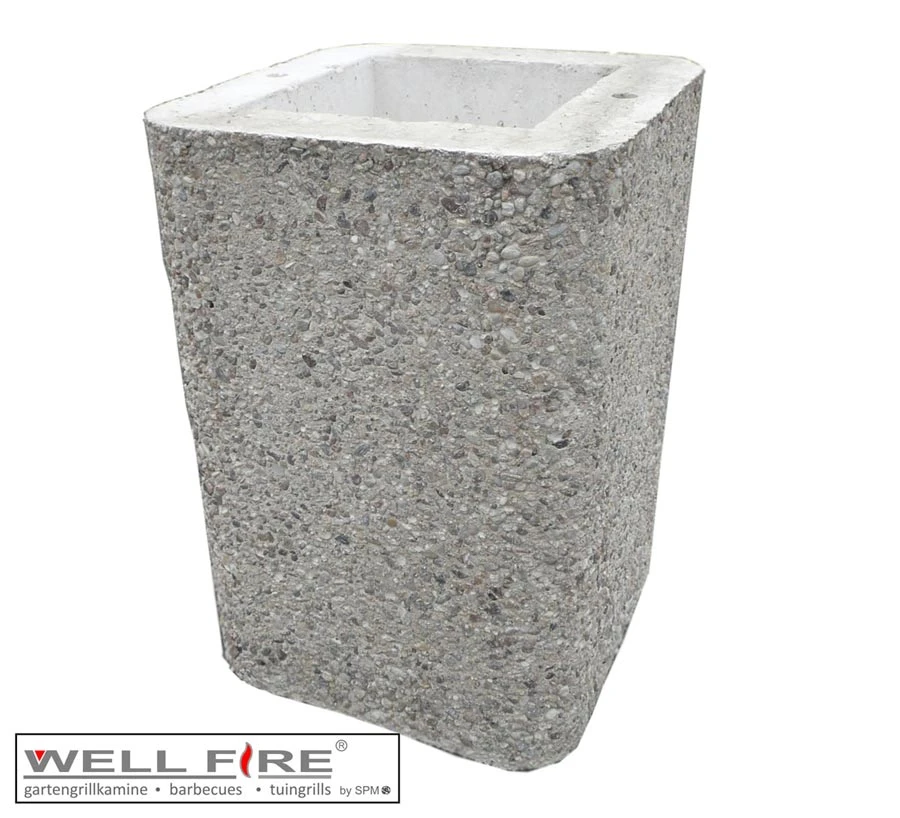 HaubenverlÀngerung Wellfire Grillkamin NOVA, NOVA Quattro Braun - Image 2