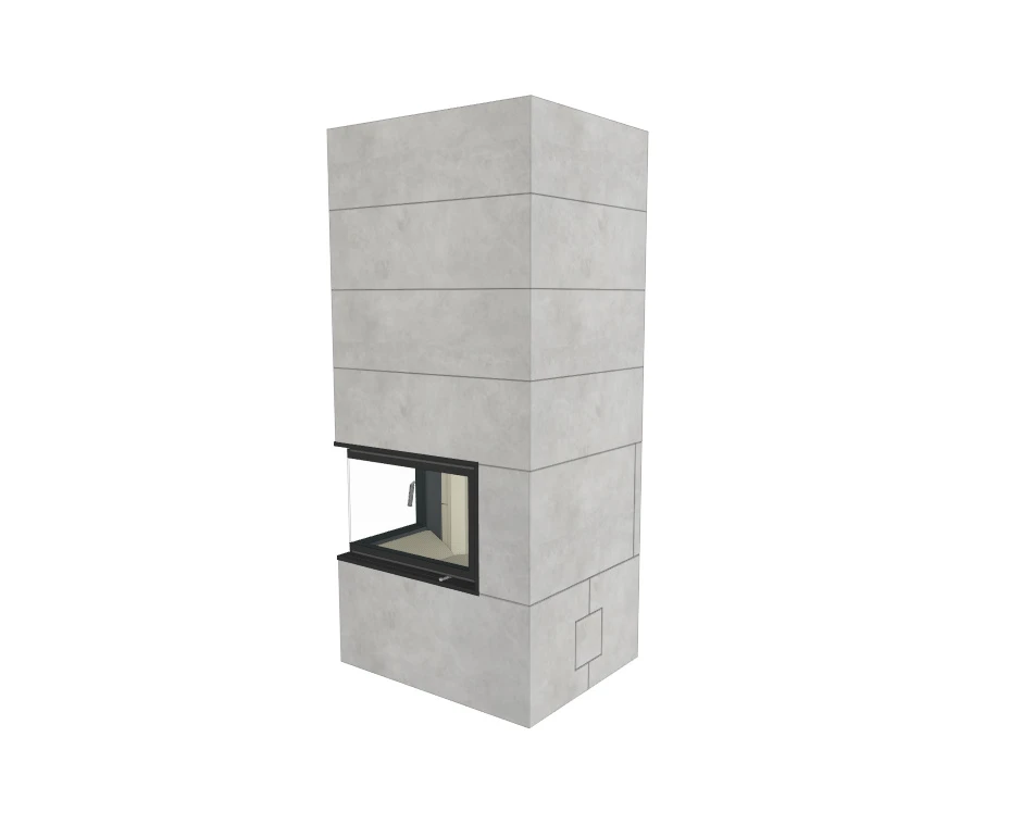 Grundofen Brunner BSG 02 MSS Modul Speicher Stein Set Aufgesetzt, Hoch – Bild 4