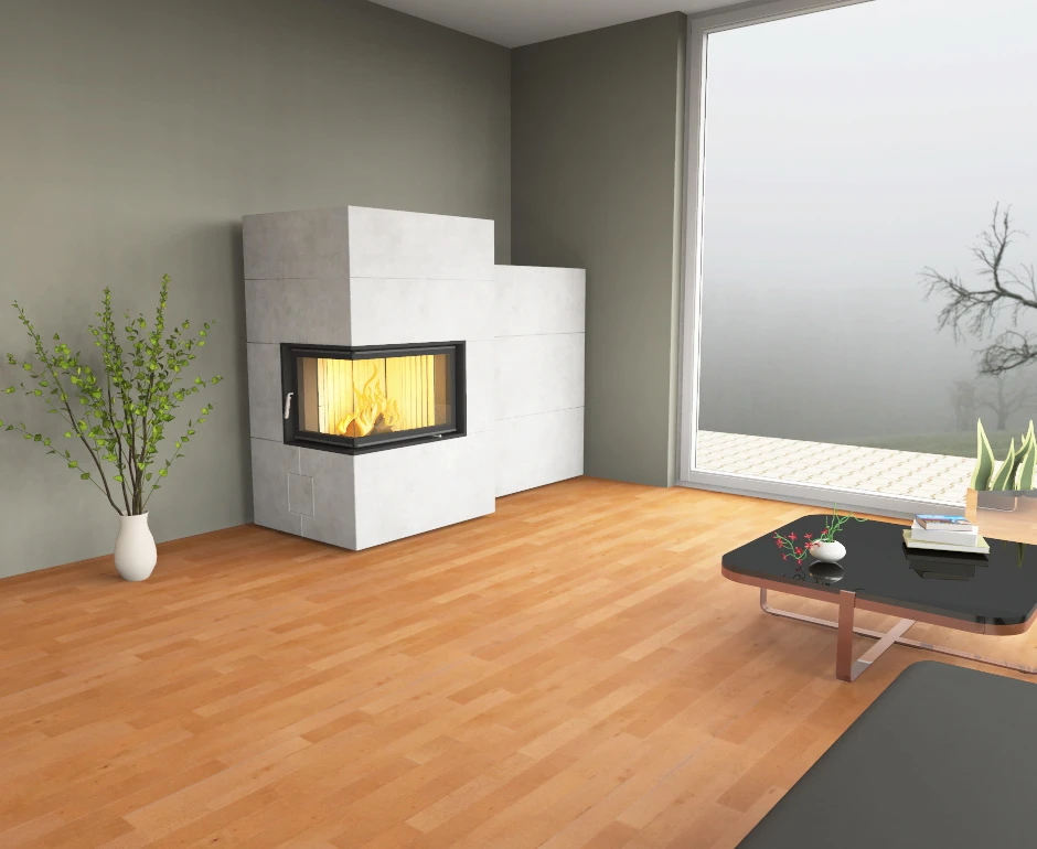 Grundofen Brunner BSG 02 Modul Speicher Stein Nebenstehend, Niedrig – Bild 8