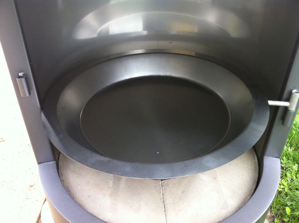 Wok Pfanne Edelstahl Grillkamin Firestar CLASSIC 700 - Image 3