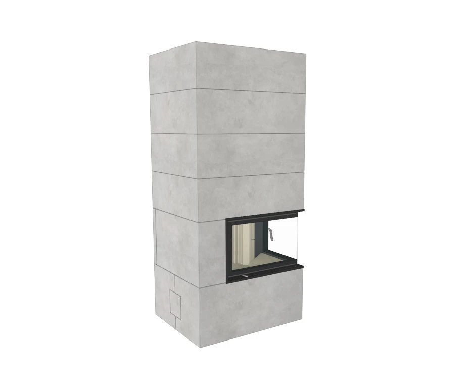 Grundofen Brunner BSG 02 MSS Modul Speicher Stein Set Aufgesetzt, Hoch – Bild 5