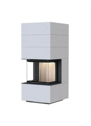 Kaminbausatz Brunner Systemkamin Bsk 5.1 Panorama Kamin Schiebetür, 13 KW – Bild 2