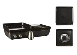 Gasgrill Ferleon PATIO II, Plancha/Hob (Kochfeld)