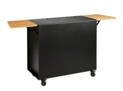 Grillwagen Ferleon PATIO II, Inkl. Seitentisch Aus Holz