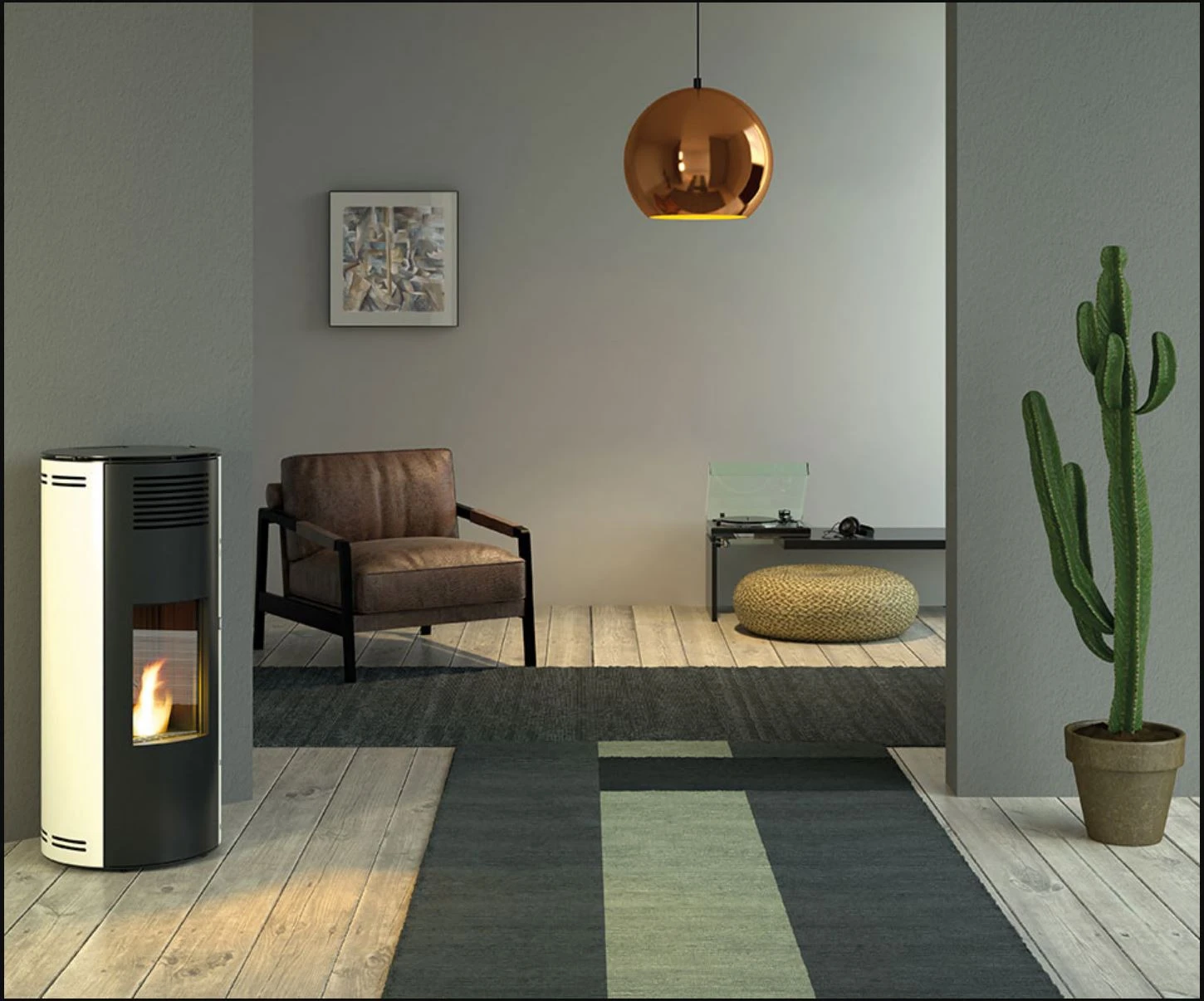 Pelletofen RED MINTA Air S1, 8 KW - Image 4